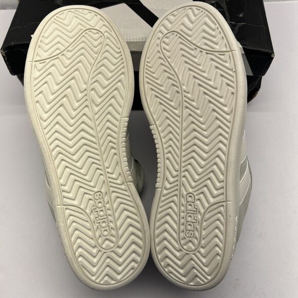 adidas Grand Court Alapha 00s Light Green Cream Silver Accents Women SZ 8.5 New - Picture 5 of 9